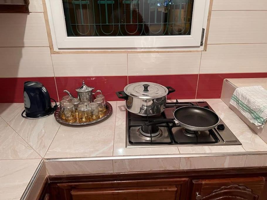3 Zimmer Wohnung Corniche Nador Sidi Ali- Am Meer & Wifi Ngoại thất bức ảnh